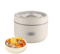 Boîte à lunch isolée, porte-aliments en acier inoxydable, pot de conservation au chaud avec fermeture sous vide, solution de transport pratique, travail, école, , nourriture, boisson, commodité