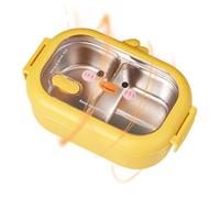 Boîte à lunch isolée, récipient en acier inoxydable pour le stockage des aliments multi-compartiments, design étanche à l'eau pour usage alimentaire, Bennto Box pour le maintien de la chaleur,