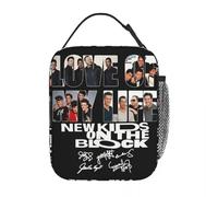 Boîte à Lunch Isotherme Kids on The Block Tour 2024 Rock Band NKOTB Food Box Ins Style Thermal Cooler Lunch Box pour Voyager