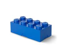 Boîte à Lunch LEGO® avec 8 Tenons - Alimentaire, Passe au Lave - Vaisselle, Boîte de Rangement Polyvalente, Trousse, Boîte à Goûter, 950 ml, bleu