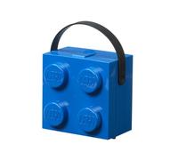Boîte à Lunch LEGO® avec Poignée bleu - Contenant Alimentaire 2,1L, Passe au Lave - Vaisselle, Idéal pour Enfants & Adultes, Transport Facile