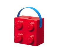 Boîte à Lunch LEGO® avec Poignée rouge - Contenant Alimentaire 2,1L, Passe au Lave - Vaisselle, Idéal pour Enfants & Adultes, Transport Facile