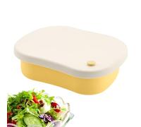 Boîte à lunch pour adultes-3 récipient en silicone à sujet | SPOUT - Boîte à lunch à l'épreuve pour, adultes, collations, l'école, le bureau, voyages, le camping, le pique-
