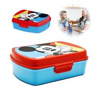 Boîte à lunch pour enfants avec personnages de dessins animés, boîte à collations en plastique avec super-héros, école pour enfants, boîtes à sandwich pour les plus petits