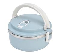 Boîte à lunch rond acier inoxydable, 8,5cm/3,3po hauteur 15cm/5,9po diamètre Isolation thermique Boîte alimentaire une seule couche Conteneur de nourriture pour bureau de l'école