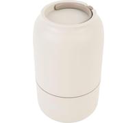 Boîte à lunch ronde isotherme en acier inoxydable 304 Boîte à lunch thermique portative pour les voyages et le bureau Beige