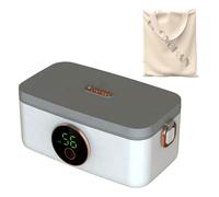 Boîte à lunch thermique pour aliments chauds, boîte à lunch à batterie sans fil 16 000 mAh, réglage en option à 6 vitesses, capacité de 1000 ml, facile à nettoyer pour Comprend un sac de transport