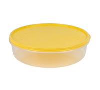 Boîte à Lunch Tortilla Ronde Jaune 24,5x6,5cm Vente à l'Unité