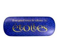 Boîte à lunettes bleue - Rallumer les étoiles bleue G