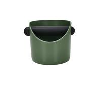 Boîte à marc de café for expresso, bac de vidage antidérapant for Delonghi Breville, accessoires for barista(A Dark Green 450ml)