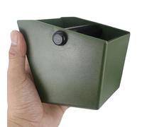 Boîte à marc de café - Petite boîte à frapper, bacs à marc de café| Boîte à café moulu à efficacité améliorée avec paroi intérieure lisse, récipient à marc de café à large application pour machine à e