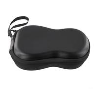 Boîte à médiators pour guitare EVA 18 compartiments Noir (Large) | 18 compartiments séparés, triés par épaisseur, mousse EVA, absorbant les chocs, noir, compact