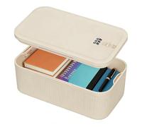 Boîte à médicaments, beige, petite boîte verrouillable avec serrure à combinaison, boîte de rangement sûre pour médicaments, téléphone portable, collations - Pour la maison, le réfrigérateur, le