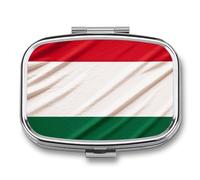 Boîte à médicaments de voyage portable, boîte à bijoux de voyage pour le quotidien, joli drapeau italien, boîte à pilules rectangulaire, pour pilule, capsules, bonbons, bijoux, bouchons d'oreilles