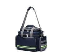 Boîte À Médicaments En Tissu Oxford Imperméable, Sac De Prévention Des Épidémies D'urgence For Consultation Médicale, Pilulier De Camping, Trousse De Médecin(Navy blue)