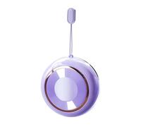 Boîte à médicaments étanche, organiseur portable avec 4 compartiments, pour la maison, l'extérieur, les voyages d'affaires, en plastique, 100 g (Violet)