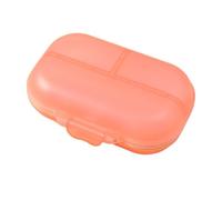 Boîte à médicaments portable à 7 compartiments - Matériau en paille de blé - Emballage d'une semaine - Rangement scellé de qualité alimentaire, médicaments de voyage et à domicile (8 couleurs en