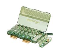 Boîte à médicaments transportable pour 7 jours, 21 compartiments, récipient bolus transparent, couvercle fermé sécurisé, structure d'étiquettes aveugles, qualité alimentaire, planificateur de stockage