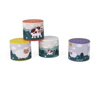 Janod J04015 Party Batman Pocket MOO et BAA Noissemaker Blanc Taille Unique