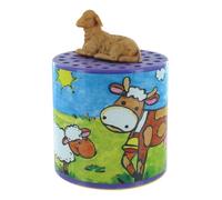 Boîte à meuh - LUTECE CREATIONS - Cylindrique - Mouton en résine - Mélodie bêêê - Pour enfants à partir de 3 ans