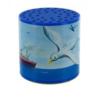 Boîte à meuh ou boîte à mouette pour entendre le cri aigu de la mouette - LUTECE CREATIONS - Bord de mer - Bleu