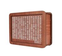 Boîte à Monnaie rétro en Bois - Portable - Décorative - Banc de Cochon Classique - Mallette de Rangement - Porte-Monnaie - Récipient de dépôt sécurisé - avec comptoir pour Adultes et et Filles