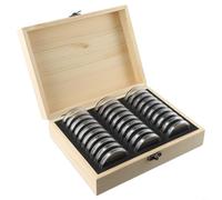 Boîte à Monnaies pour bois 30 Cases Réglable 12-46mm Boîte à(30pcs)