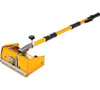 Boîte à mortier pour construction sèche, taille 10 pouces, longueur de tige réglable 90-150 cm, design moderne, jaune