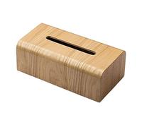 Boîte à Mouchoir Boîte de Soie en Bois créative boîte de Luxe légère de Luxe légère de Conception Simple décoration décoration de carvistes faciaux Support Boîtes à lingettes (Color : Natural)