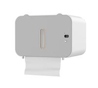 Boîte à mouchoirs automatique avec capteur - Porte-papier toilette à induction avec couvercle étanche - Distributeur automatique de serviettes en papier - Accessoire de rangement de cuisine -