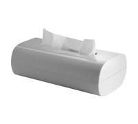 Alessi Pl07 W Birillo Porte-mouchoirs en Pmma, Blanc