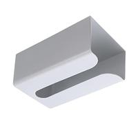 Boîte à mouchoirs - Boîte à mouchoirs adhésifs avec mouchoirs pour le visage, support mural de papier toilette | Distributeur de papier hygiénique de grande capacité pour papier toilette, serviettes