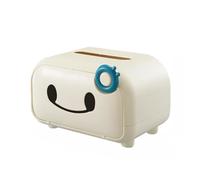 Boîte à mouchoirs Boîte à mouchoirs rangement salon Style crème mignon maison voiture porte-serviettes Housse pour distributeur(Blue)