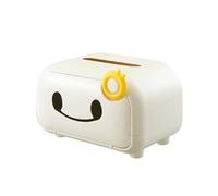 Boîte à mouchoirs Boîte à mouchoirs rangement salon Style crème mignon maison voiture porte-serviettes Housse pour distributeur(Yellow)