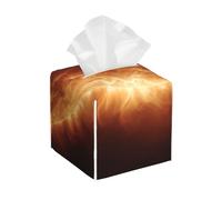 Boîte à mouchoirs carrée en Cuir PU imperméable The Sun, idéale pour la Voiture, la Salle de Bain, la Chambre, Le Bureau ou la Table. Décoration