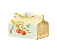 Boîte à mouchoirs carrée en résine, couvercle de boîte à mouchoirs, couvercle de boîte à mouchoirs en papier artisanal, porte-mouchoirs chinois, table basse de salon, boîte à mouchoirs, porte-serviett