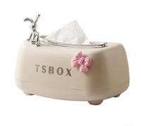 Boîte à mouchoirs compacte pour bureau avec couvercle amovible, conçue pour garder les mouchoirs propres et accessibles dans plusieurs environnements de pièces (style cinq)