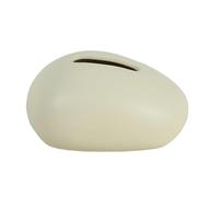 Boîte à mouchoirs Couvercle de boîte à mouchoirs, support créatif grande capacité adapté au salon Housse pour distributeur(Cream)