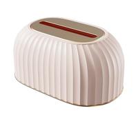 Boîte à mouchoirs de style nordique avec système de levage automatique - Boîte de rangement en plastique pour serviettes et serviettes en papier - Pour salon, chambre à coucher, salle de bain et