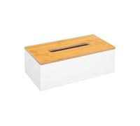 - Boîte à Mouchoirs Déco "Modern" 25cm Blanc