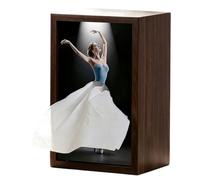 Boîte À Mouchoirs Décorative en Forme De Danseuse De Ballet, Distributeur De Mouchoirs en Bois Support De Boîte À Mouchoirs,for Chambre À Coucher, Salon, Salle De Bain(Style 1)