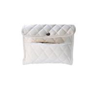 Boîte à mouchoirs Distributeur de mouchoirs en cuir microfibre for voiture, support for appui-tête siège arrière, étui suspendu Porte-mouchoirs décoratif(White)