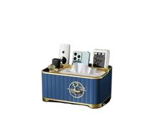 Boîte à mouchoirs Ele Simple avec rangement for télécommande, objet décoratif multifonctionnel for salon, porte-essuie-tout(I15-[nordic blue] storage box)