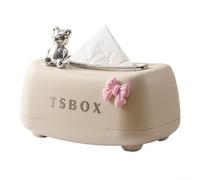 Boîte à mouchoirs élégante et pratique pour un usage domestique avec construction robuste et design de recharge convivial (style quatre)