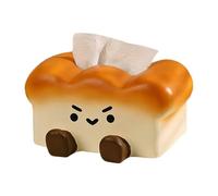 Boîte à mouchoirs en céramique, boîte à mouchoirs en forme de pain grillé, support de téléphone portable créatif et mignon pour cuisine, salon, table à manger