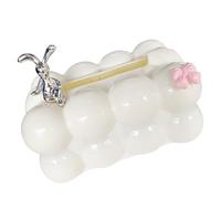 Boîte À Mouchoirs en Forme De Lapin Adorable pour Et Adultes en Plastique Souple Et Robuste Ajoute du Plaisir n'importe Quelle Pièce Étui Mouchoirs Décoratif Recharge Facile