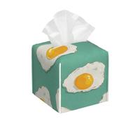 Boîte à mouchoirs en Forme d'œuf au Plat, étanche, carrée, décorative, Moderne et élégante