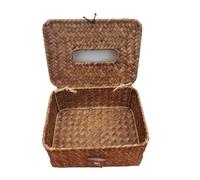 Boîte à mouchoirs en rotin, décoration d'intérieur, faite la main, for bureau, bar, hôtel, etc(Color 1)