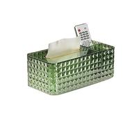 Boîte à mouchoirs Équipé d'une boîte à mouchoirs à ressort, d'une boîte à papier à levage et à dessin automatique for le salon et la table à manger domestique, d'une boîte de rangement multifonctionne