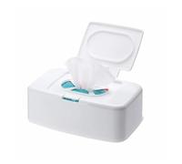 Boîte à mouchoirs humides avec couvercle, distributeur de lingettes, boîte rangement portable for serviettes Pour Cuisine, Salon, WC, Voiture(Color 1)